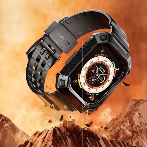 7 SUPCASE UNICORN BEETLE PRO & 2x kaljeno staklo za APPLE WATCH ULTRA 1 / 2 (49 mm) - Slika 3