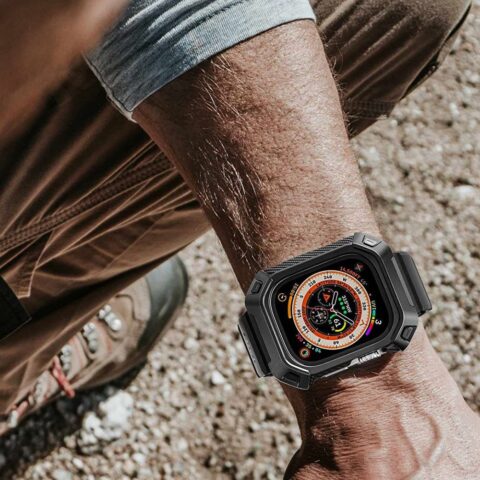 8 SUPCASE UNICORN BEETLE PRO & 2x kaljeno staklo za APPLE WATCH ULTRA 1 / 2 (49 mm) - Slika 4