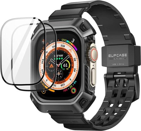 9 SUPCASE UNICORN BEETLE PRO & 2x kaljeno staklo za APPLE WATCH ULTRA 1 / 2 (49 mm) - Slika 1