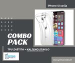 iPhone 13 serija zaštitna maskica + kaljeno staklo (COMBO PACK)