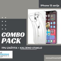 iPhone 13 serija zaštitna maskica + kaljeno staklo (COMBO PACK)