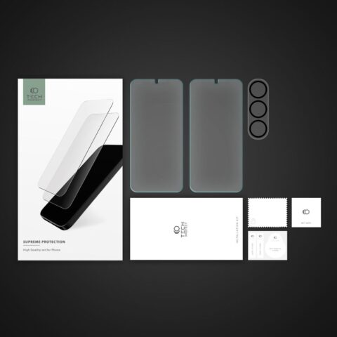 1 Tech-Protect Supreme komplet 2 kaljena stakla + zaštita za leće za Samsung GALAXY S23 - Slika 5