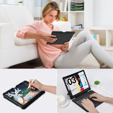 Choetech bežična tipkovnica/torbica sa touchpad-om za iPad Pro 12.9 "2020 / 2021 - Slika 11