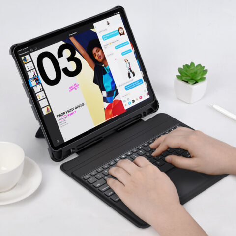 Choetech bežična tipkovnica/torbica sa touchpad-om za iPad Pro 12.9 "2020 / 2021 - Slika 12