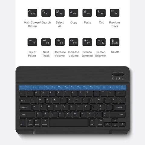 26 Baseus Brilliance torbica sa tipkovnicom za iPad Pro 12.9 (crna) - Slika 27