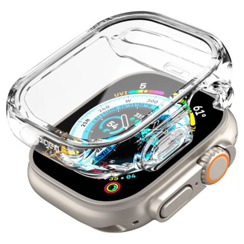 6 SPIGEN ULTRA HYBRID zaštita za APPLE WATCH ULTRA (49 mm) CRYSTAL CLEAR - Slika 7