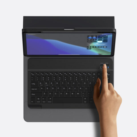 8 Baseus Brilliance torbica sa tipkovnicom za iPad Pro 12.9 (crna) - Slika 9