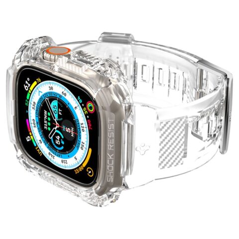 SPIGEN RUGGED ARMOR ”PRO” narukvica / maskica za Apple Watch ULTRA 1 / 2 (49 mm) prozirna - Slika 10