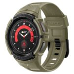 SPIGEN RUGGED ARMOR ”PRO” GALAXY WATCH 5 PRO 45 mm (VINTAGE KHAKI)