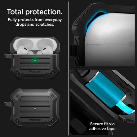 11 SPIGEN TOUGH ARMOR MAG MAGSAFE zaštita za APPLE AIRPODS PRO 1 / 2 - Slika 12