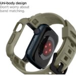 SPIGEN RUGGED ARMOR ”PRO” narukvica / maskica za Apple Watch 4/5/6/7/8/SE (44/45mm) (VINTAGE KHAKI) - Slika 12