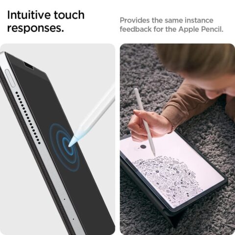 2 SPIGEN PAPER TOUCH folija za iPAD AIR 4 / 5 / PRO 11 (MATTE CLEAR) - Slika 3