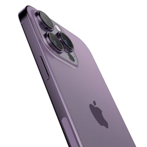 SPIGEN OPTIK.TR ”EZ FIT” CAMERA PROTECTOR 2 komada za iPHONE 14 PRO / 14 PRO MAX (DEEP PURPLE) - Slika 3