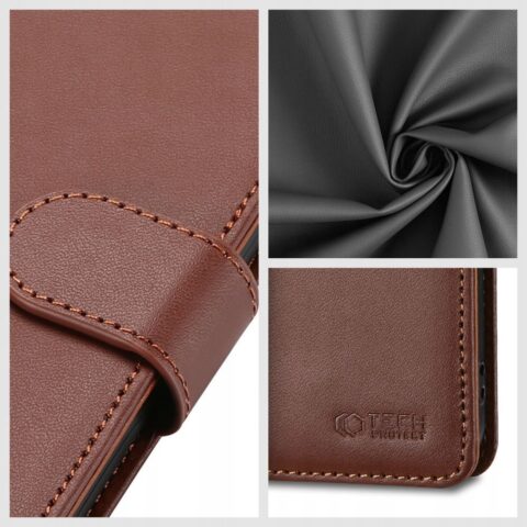 2 TECH-PROTECT WALLET torbica za Samsung GALAXY A14 4G / 5G (smeđa) - Slika 3