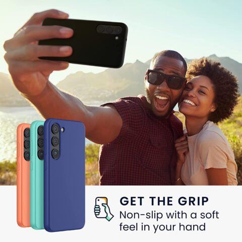 SILIKONSKA zaštitna maskica za Samsung Galaxy S23 (crvena) - Slika 2