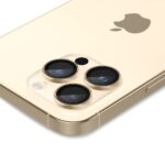 SPIGEN OPTIK.TR ”EZ FIT” CAMERA PROTECTOR 2 komada za iPHONE 14 PRO / 14 PRO MAX (GOLD) - Slika 4