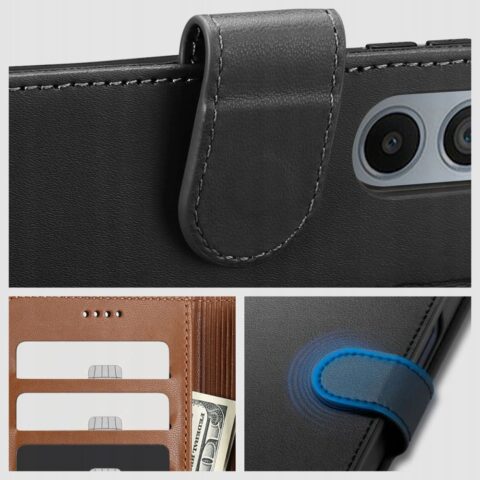 3 TECH-PROTECT WALLET torbica za Samsung GALAXY A34 5G (crna) - Slika 4