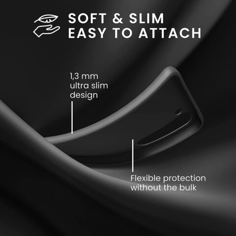 SILIKONSKA zaštitna maskica za Samsung Galaxy S23 ULTRA (crna) - Slika 5