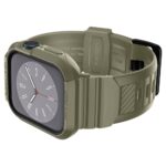 SPIGEN RUGGED ARMOR ”PRO” narukvica / maskica za Apple Watch 4/5/6/7/8/SE (44/45mm) (VINTAGE KHAKI) - Slika 6