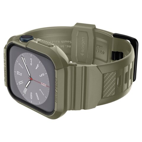 5 SPIGEN RUGGED ARMOR ”PRO” narukvica / maskica za Apple Watch 4/5/6/7/8/SE (44/45mm) (VINTAGE KHAKI) - Slika 6