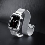 SPIGEN METAL FIT ”PRO” narukvica za APPLE WATCH 4/5/6/7/8/SE (44/45 mm) SILVER - Slika 7