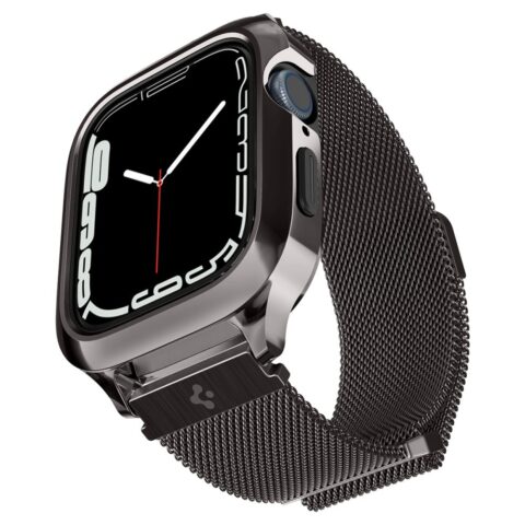 6 SPIGEN METAL FIT ”PRO” narukvica za APPLE WATCH 4/5/6/7/8/SE (44/45 mm) GRAPHITE - Slika 1