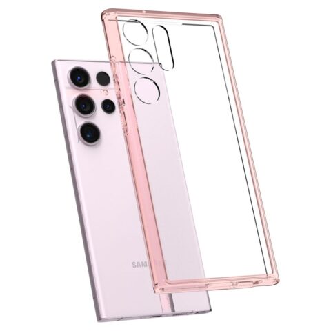 6 SPIGEN ULTRA HYBRID zaštita za Samsung GALAXY S23 ULTRA (ROSE CRYSTAL) - Slika 7