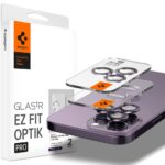 SPIGEN OPTIK.TR ”EZ FIT” CAMERA PROTECTOR 2 komada za iPHONE 14 PRO / 14 PRO MAX (DEEP PURPLE)