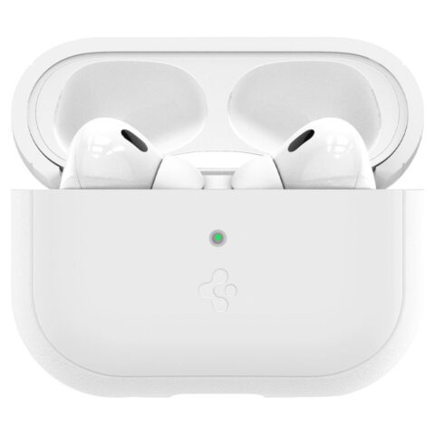 SPIGEN SILICONE FIT STRAP zaštita za APPLE AIRPODS PRO 1 / 2 (WHITE/GREY) - Slika 8