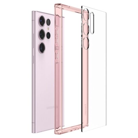8 SPIGEN ULTRA HYBRID zaštita za Samsung GALAXY S23 ULTRA (ROSE CRYSTAL) - Slika 9