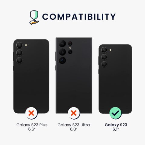 SILIKONSKA zaštitna maskica za Samsung Galaxy S23 (crvena) - Slika 3