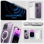 SPIGEN ULTRA HYBRID MAGSAFE zaštita za iPHONE 14 PRO MAX (FROST CLEAR) - Slika 13