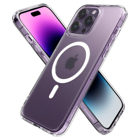 SPIGEN ULTRA HYBRID MAGSAFE zaštita za iPHONE 14 PRO MAX (FROST CLEAR) - Slika 6
