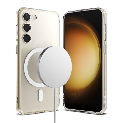 Ringke Fusion magnetic Magsafe za Samsung GALAXY S23+ PLUS (matte clear) - Slika 1