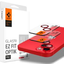 SPIGEN OPTIK.TR ”EZ FIT” CAMERA PROTECTOR 2 komada za iPHONE 14 / 14 PLUS (RED)