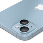 SPIGEN OPTIK.TR ”EZ FIT” CAMERA PROTECTOR 2 komada za iPHONE 14 / 14 PLUS (BLUE) - Slika 4
