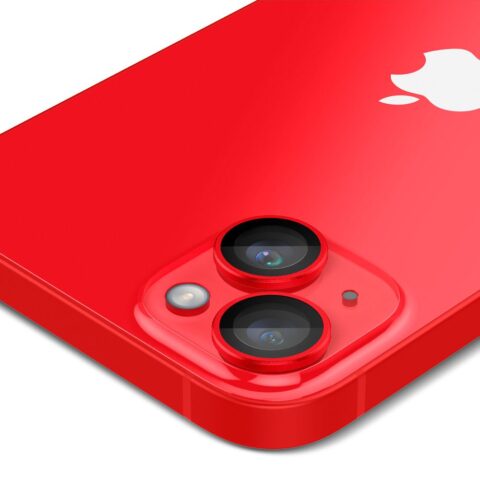 3 SPIGEN OPTIK.TR ”EZ FIT” CAMERA PROTECTOR 2 komada za iPHONE 14 / 14 PLUS (RED) - Slika 4