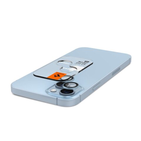 5 SPIGEN OPTIK.TR ”EZ FIT” CAMERA PROTECTOR 2 komada za iPHONE 14 / 14 PLUS (BLUE) - Slika 6