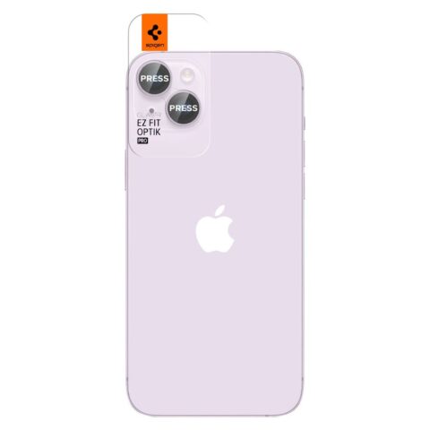 6 SPIGEN OPTIK.TR ”EZ FIT” CAMERA PROTECTOR 2 komada za iPHONE 14 / 14 PLUS (PURPLE) - Slika 7