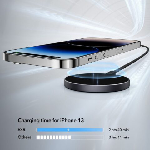 ESR HaloLock MINI MAGNETIC bežični punjač (crni) - Slika 9