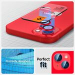 SPIGEN OPTIK.TR ”EZ FIT” CAMERA PROTECTOR 2 komada za iPHONE 14 / 14 PLUS (RED) - Slika 9