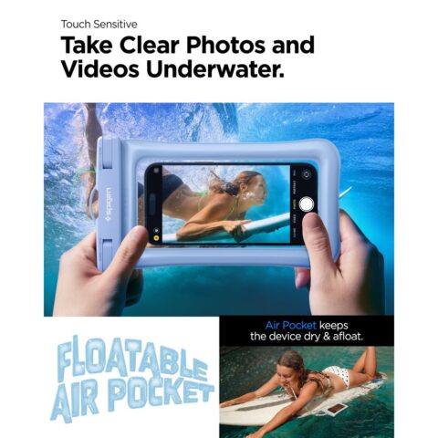 9 SPIGEN A610 FLOAT VODOOTPORNA TORBICA za sve mobitele (AQUA BLUE) - Slika 5