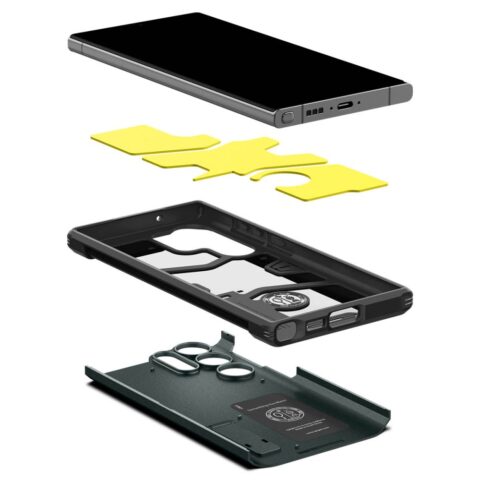 5 SPIGEN TOUGH ARMOR zaštita za Samsung GALAXY S23 ULTRA (ABYSS GREEN) - Slika 6