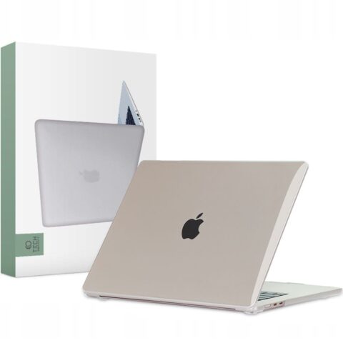 1 TECH-PROTECT SMARTSHELL zaštita za MACBOOK AIR 15 M2 / M3 / 2023-2024 (CRYSTAL CLEAR) - Slika 1