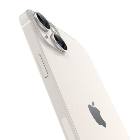 2 SPIGEN OPTIK.TR ”EZ FIT” CAMERA PROTECTOR 2 komada za iPHONE 14 / 14 PLUS (STARLIGHT) - Slika 3