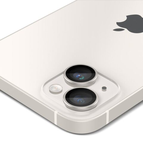 3 SPIGEN OPTIK.TR ”EZ FIT” CAMERA PROTECTOR 2 komada za iPHONE 14 / 14 PLUS (STARLIGHT) - Slika 4