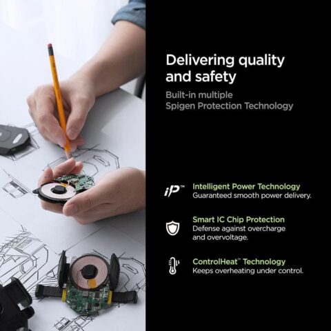 SPIGEN STEADIBOOST F31QC 2-utora auto punjač PD27W/QC3.0 - Slika 7