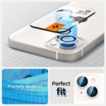 SPIGEN OPTIK.TR ”EZ FIT” CAMERA PROTECTOR 2 komada za iPHONE 14 / 14 PLUS (STARLIGHT) - Slika 9