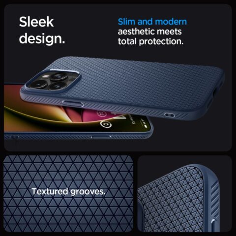 SPIGEN LIQUID AIR zaštita za iPHONE 15 PRO MAX (navy blue) - Slika 5