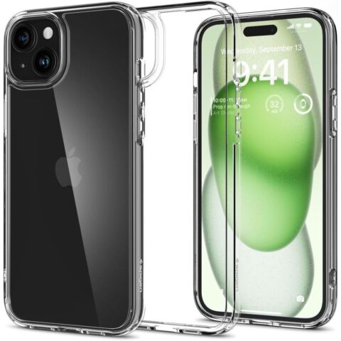 SPIGEN ULTRA HYBRID zaštita za iPHONE 15 PLUS (CRYSTAL CLEAR) - Slika 1